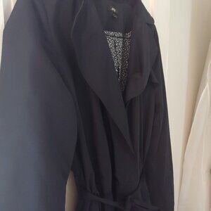 Apt 9 Black Rain Coat